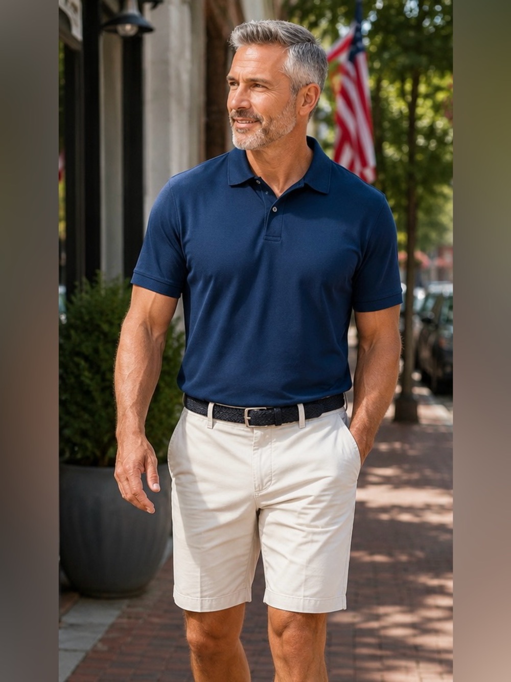 L.L. Bean Men’s Khaki Shorts